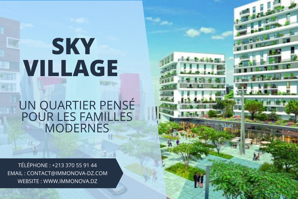 Sky Village (Immonova) : un quartier pensé pour les familles modernes